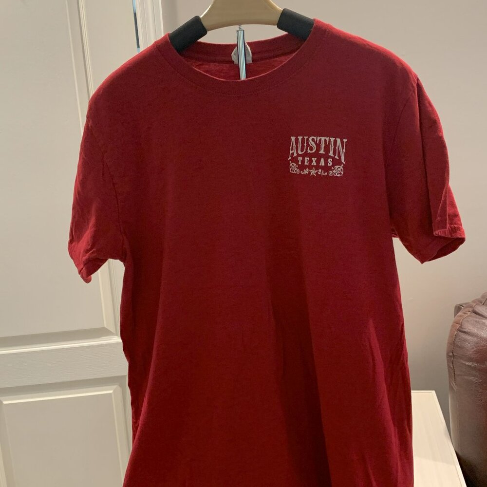 Austin TX Crossed Guitars Tee